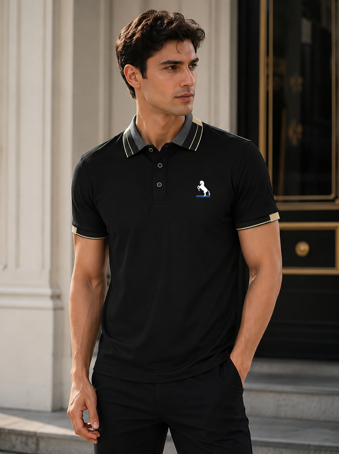 Camiseta elegante de hombre
