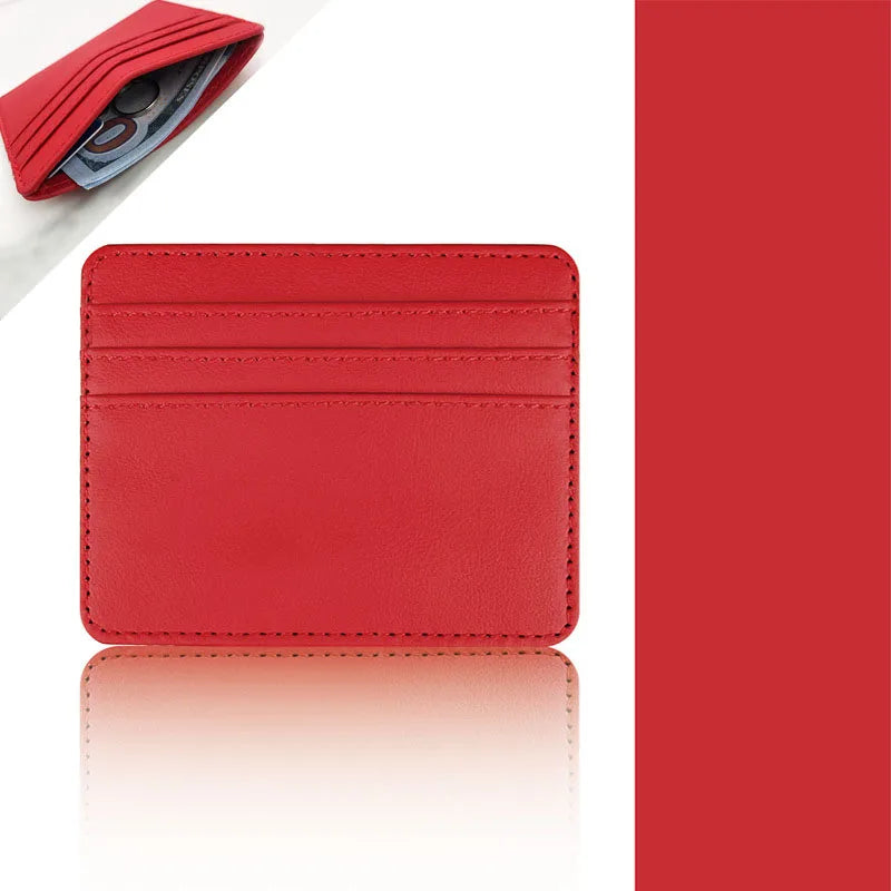 Cartera de piel sintética