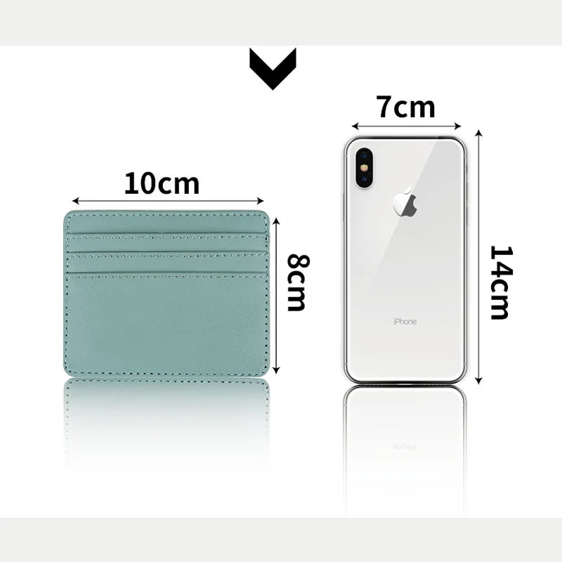 Cartera de piel sintética