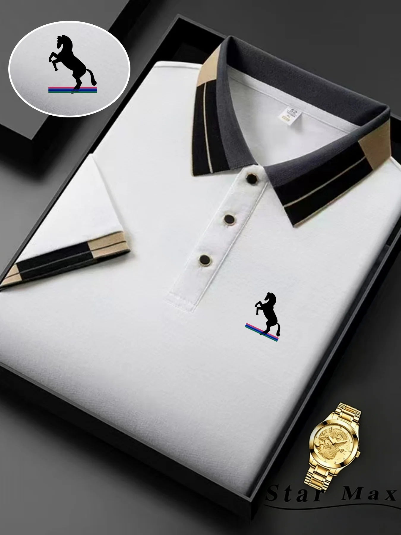 Camiseta elegante de hombre